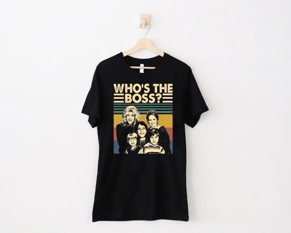 Who_s The Boss Retro T-Shirt Who_s The Boss Shirt Movie Shirts